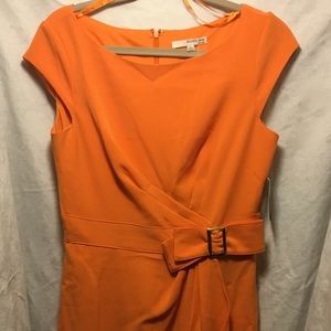 Orange Business Casual Dress